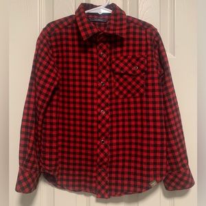 L.L. Bean Boys Buffalo Plaid Shirt